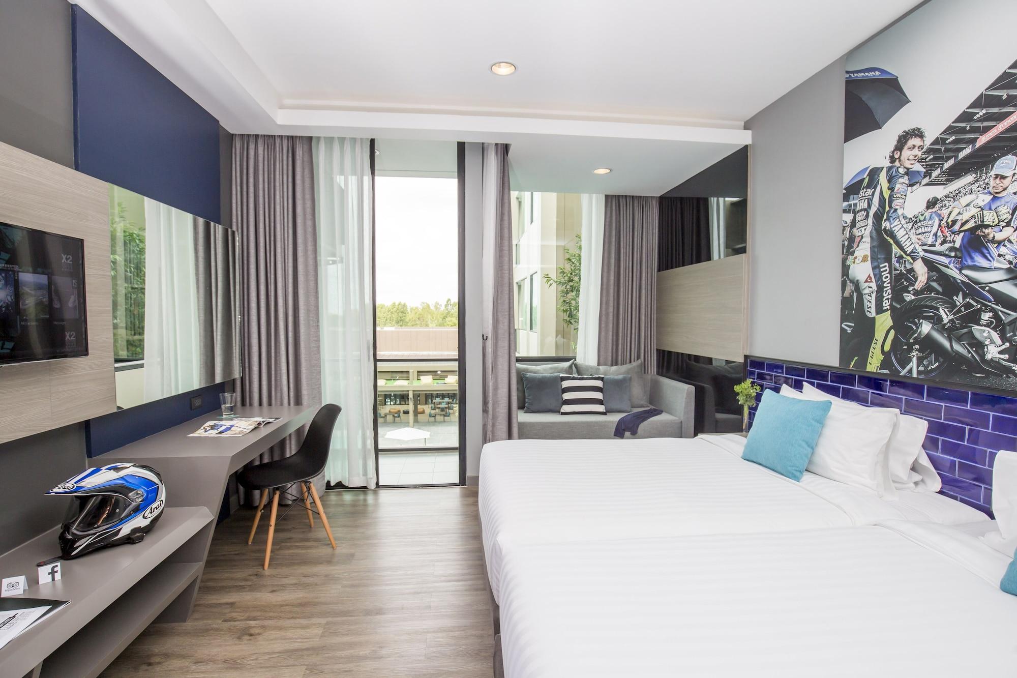 The Crystal Hotel Buriram - Formerly X2 Vibe Buriram Dış mekan fotoğraf